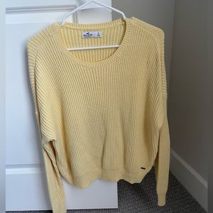 Hollister Yellow Sweater